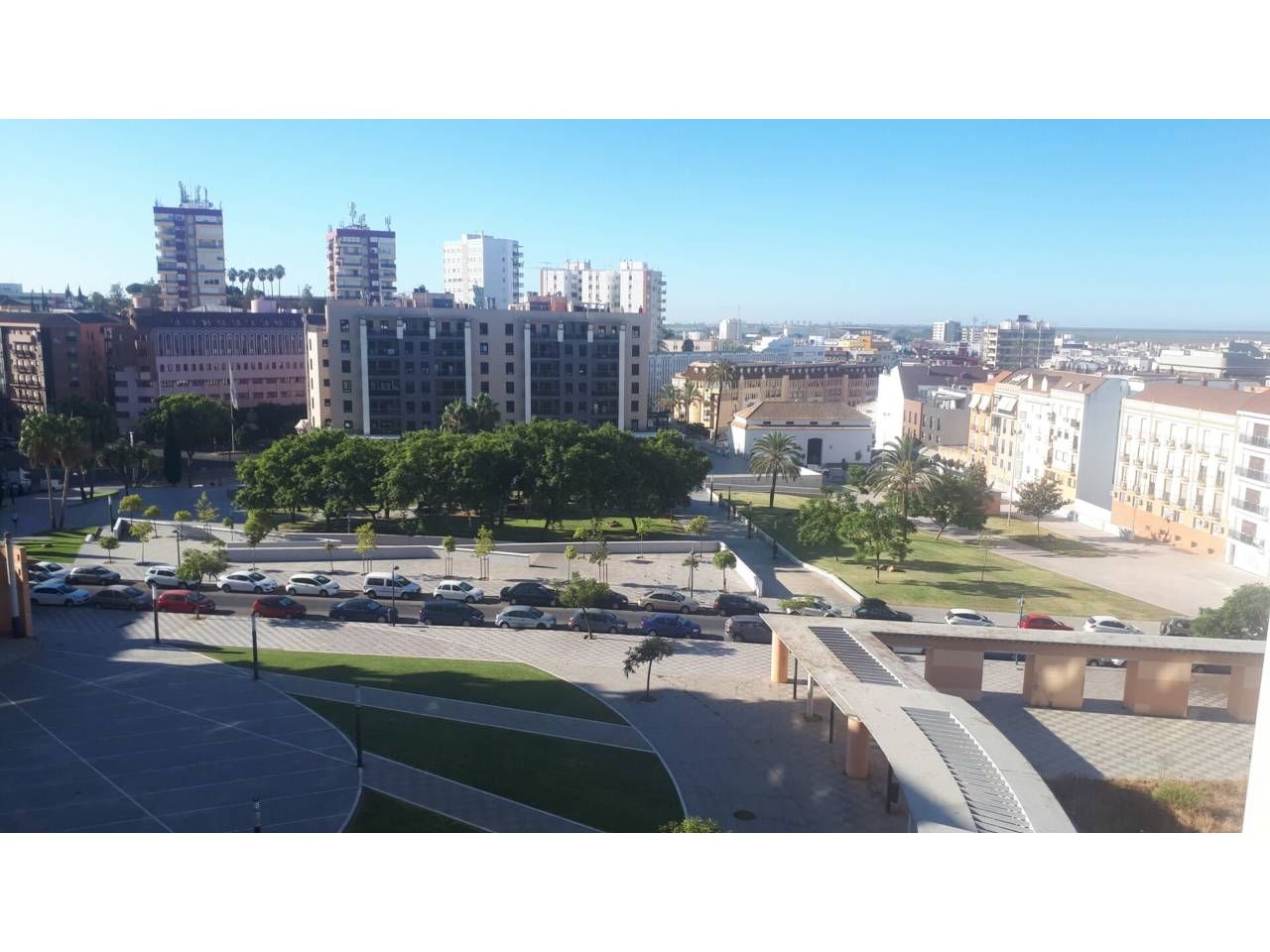 Exterior view of Flat to rent in  Huelva Capital  with Furnished