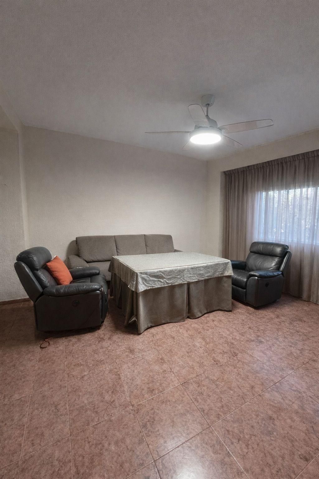 Living room of House or chalet for sale in  Jaén Capital  with Air Conditioner, Private garden and Terrace