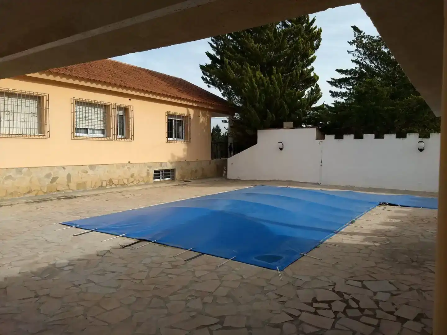Swimming pool of Houses for sale in Lorca  with Air Conditioner, Swimming Pool and Balcony