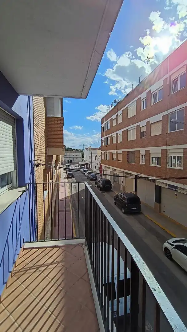 Exterior view of Flat for sale in Sollana  with Air Conditioner, Storage room and Community pool