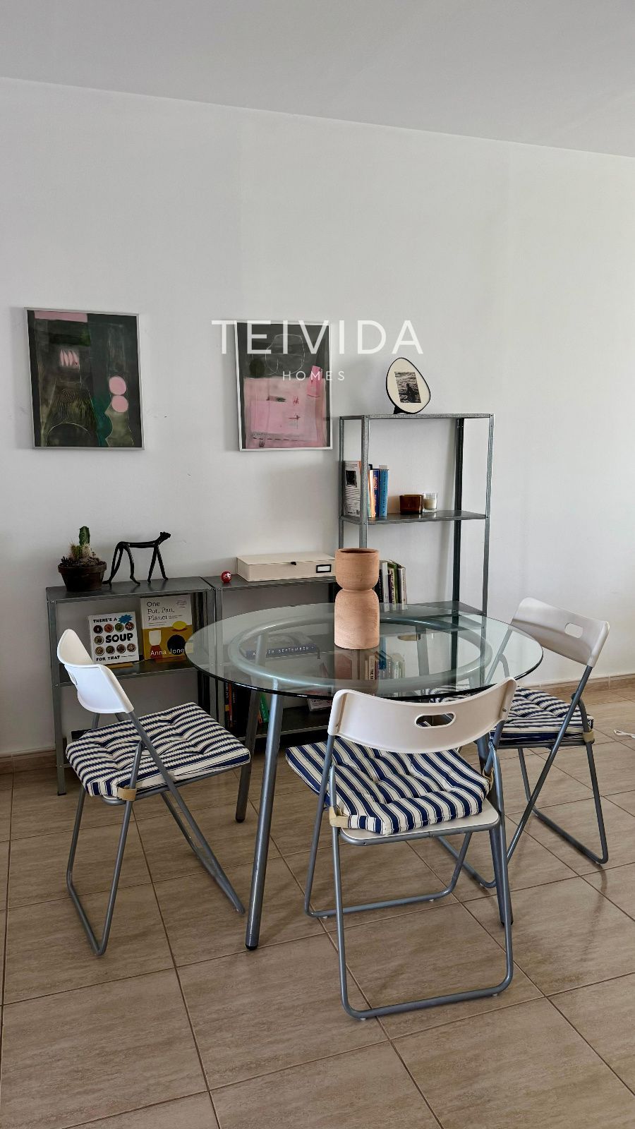 Menjador de Pis de lloguer en Guía de Isora amb Terrassa, Piscina i Moblat