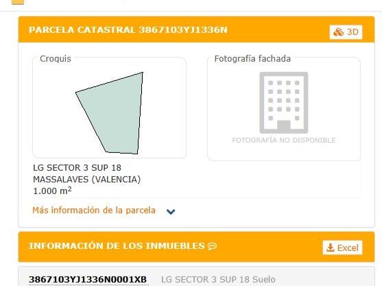 Industrial land for sale in Masalavés
