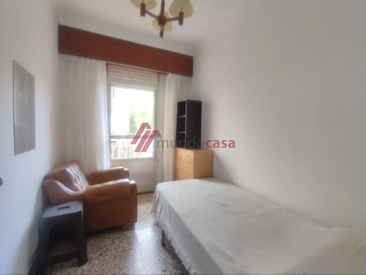 Bedroom of Flat for rent in Ferrol  with Heating and Furnished