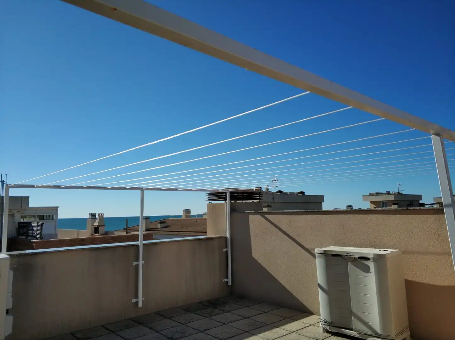 Terrasse von Wohnung zum Verkauf in Calafell mit Klimaanlage, Heizung und Terrasse