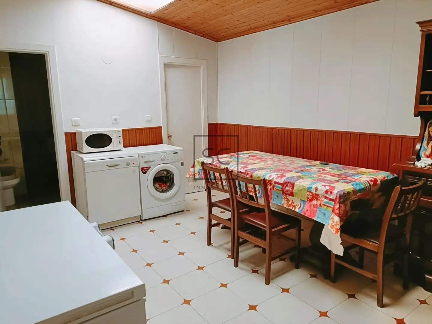 Kitchen of Houses for sale in Narón  with Private garden