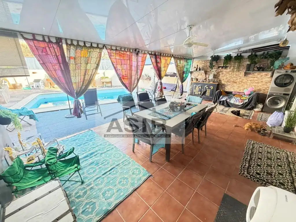 Terrassa de Casa o xalet en venda en Alzira amb Terrassa i Piscina