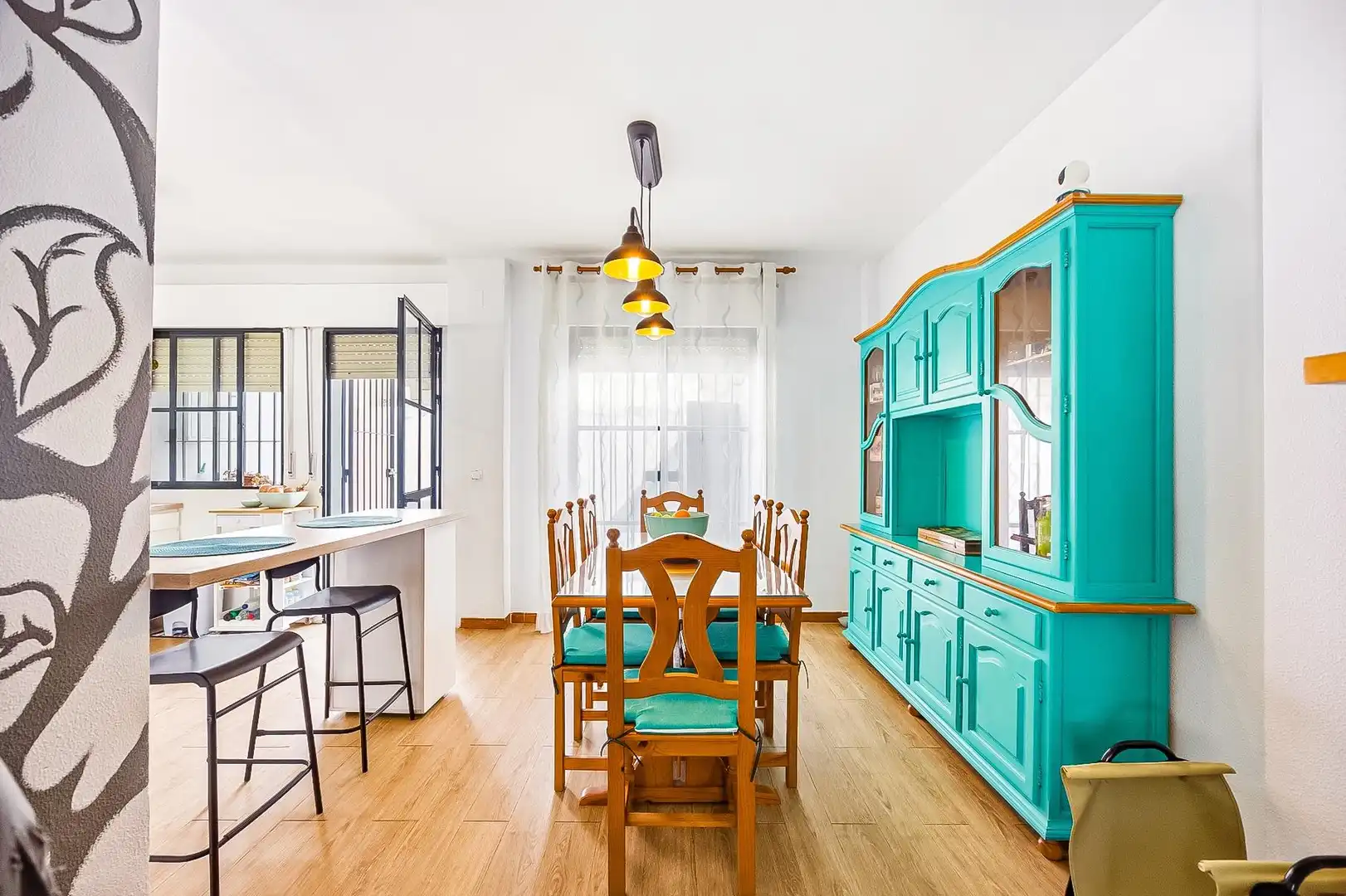 Comedor de Apartamento en venta en Chiclana de la Frontera con Jardín privado, Terraza y Trastero