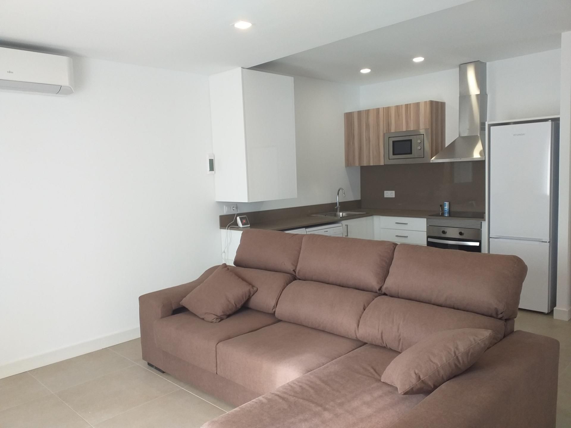 Living room of Flat to rent in Vilanova i la Geltrú  with Furnished and Balcony