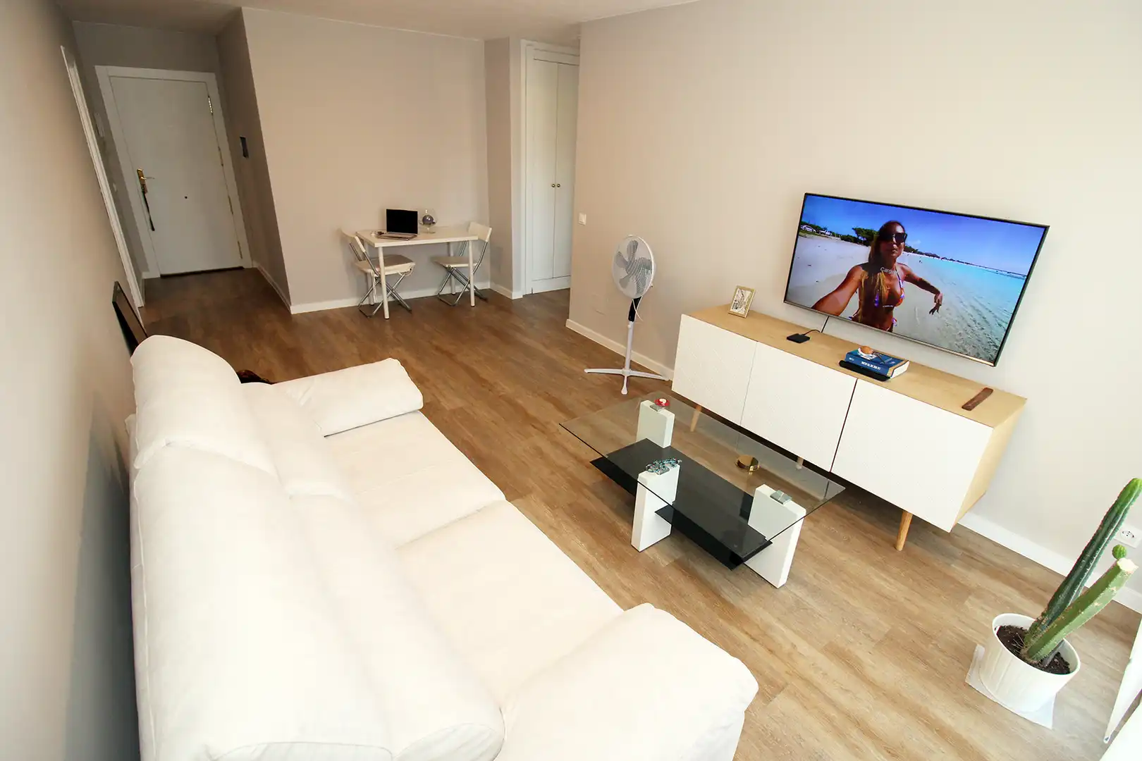 Wohnzimmer von Wohnung zum Verkauf in Uceda mit Heizung, Privatgarten und Abstellraum
