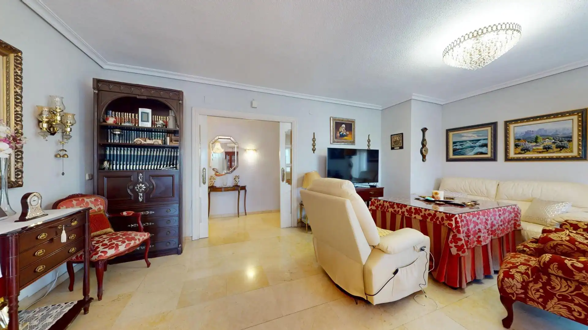 Sala de estar de Piso en venta en Córdoba con Aire acondicionado, Terraza y Alarma