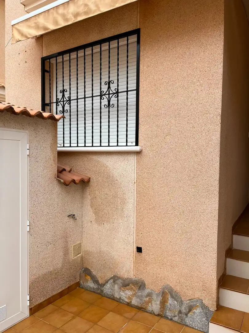Terraza de Casa adosada en venta en Los Alcázares con Aire acondicionado, Jardín privado y Terraza