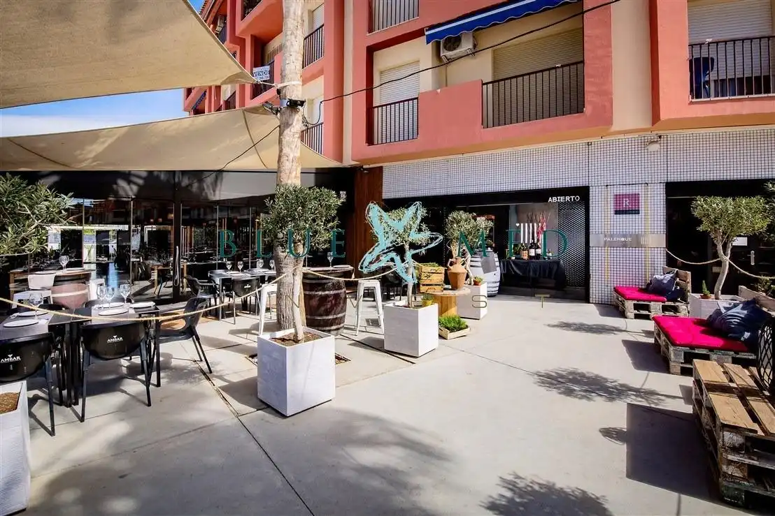 Terrassa de Local en venda en Mazarrón amb Aire condicionat i Moblat