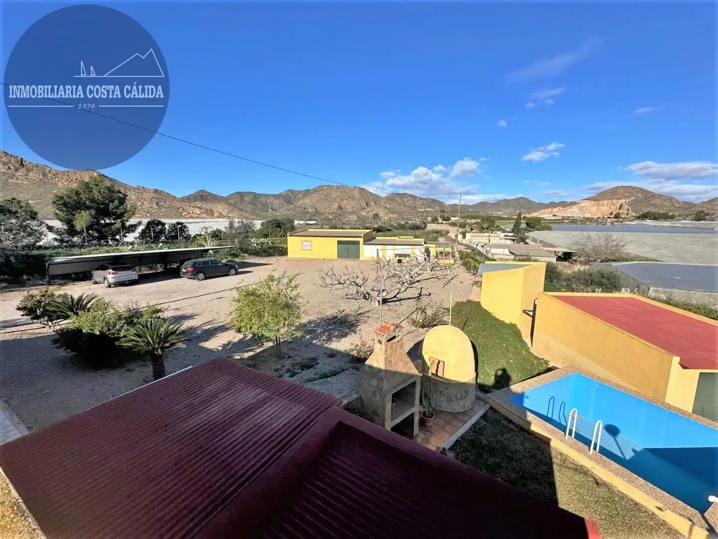 Vista exterior de Finca rústica en venta en Águilas con Aire acondicionado, Calefacción y Jardín privado