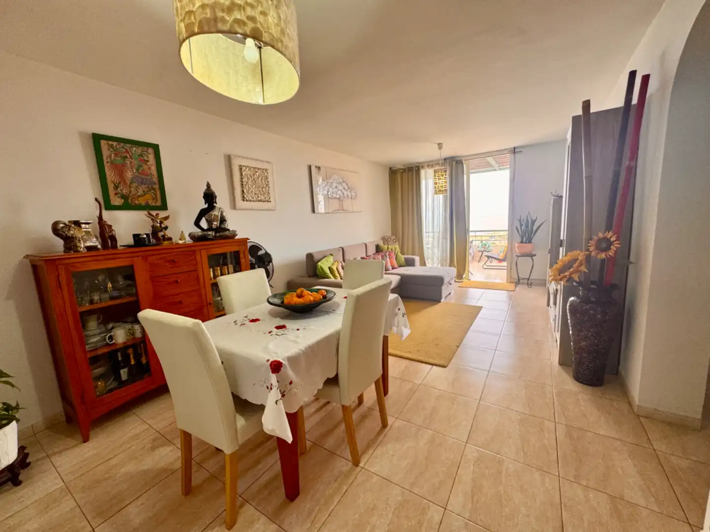 Sala de estar de Ático en venta en Adeje con Terraza, Trastero y Amueblado