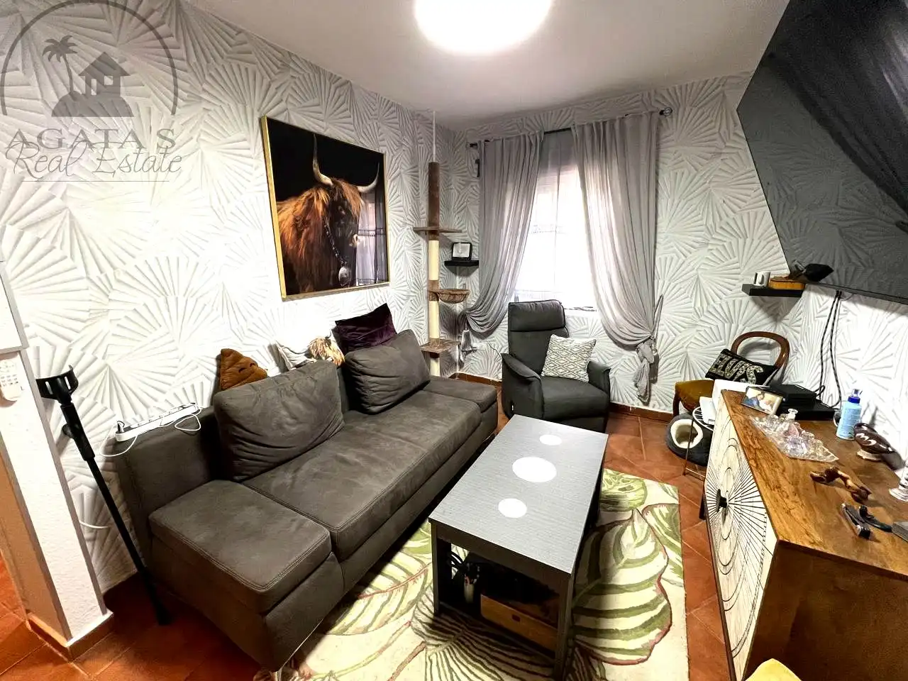 Sala d'estar de Casa o xalet en venda en Los Realejos amb Terrassa