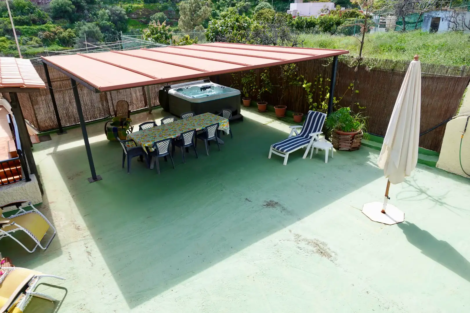 Terraza de Casa o chalet en venta en Telde con Jardín privado, Terraza y Amueblado