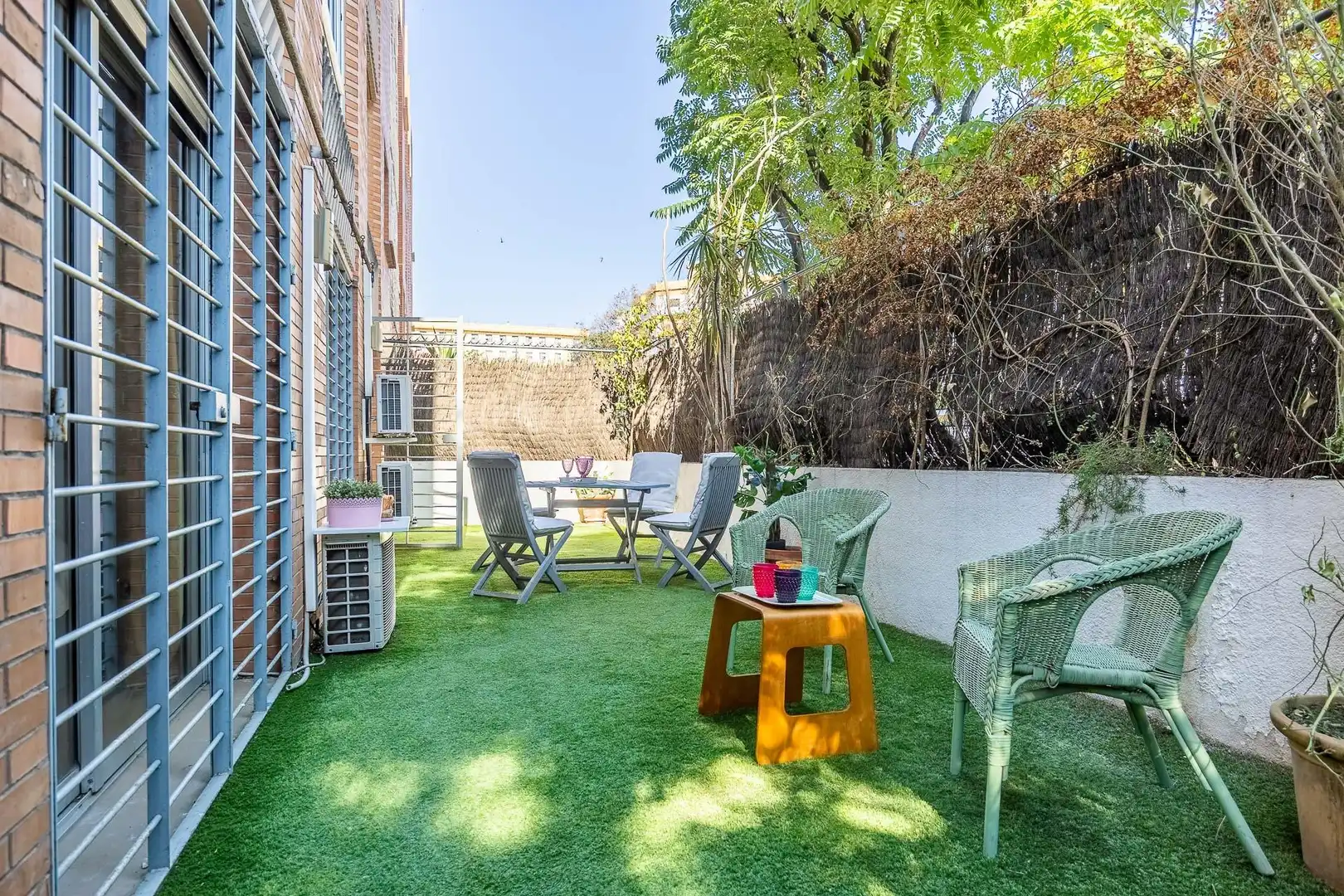 Terrace of Flat for sale in Sevilla  with Air Conditioner, Private garden and Parquet flooring