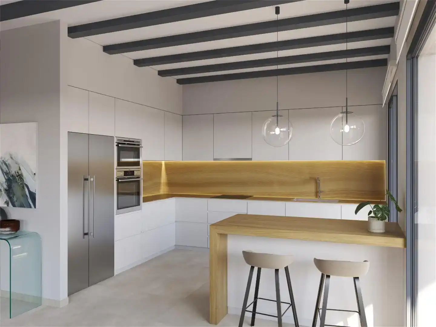 Cocina de Casa o chalet en venta en Penàguila con Piscina