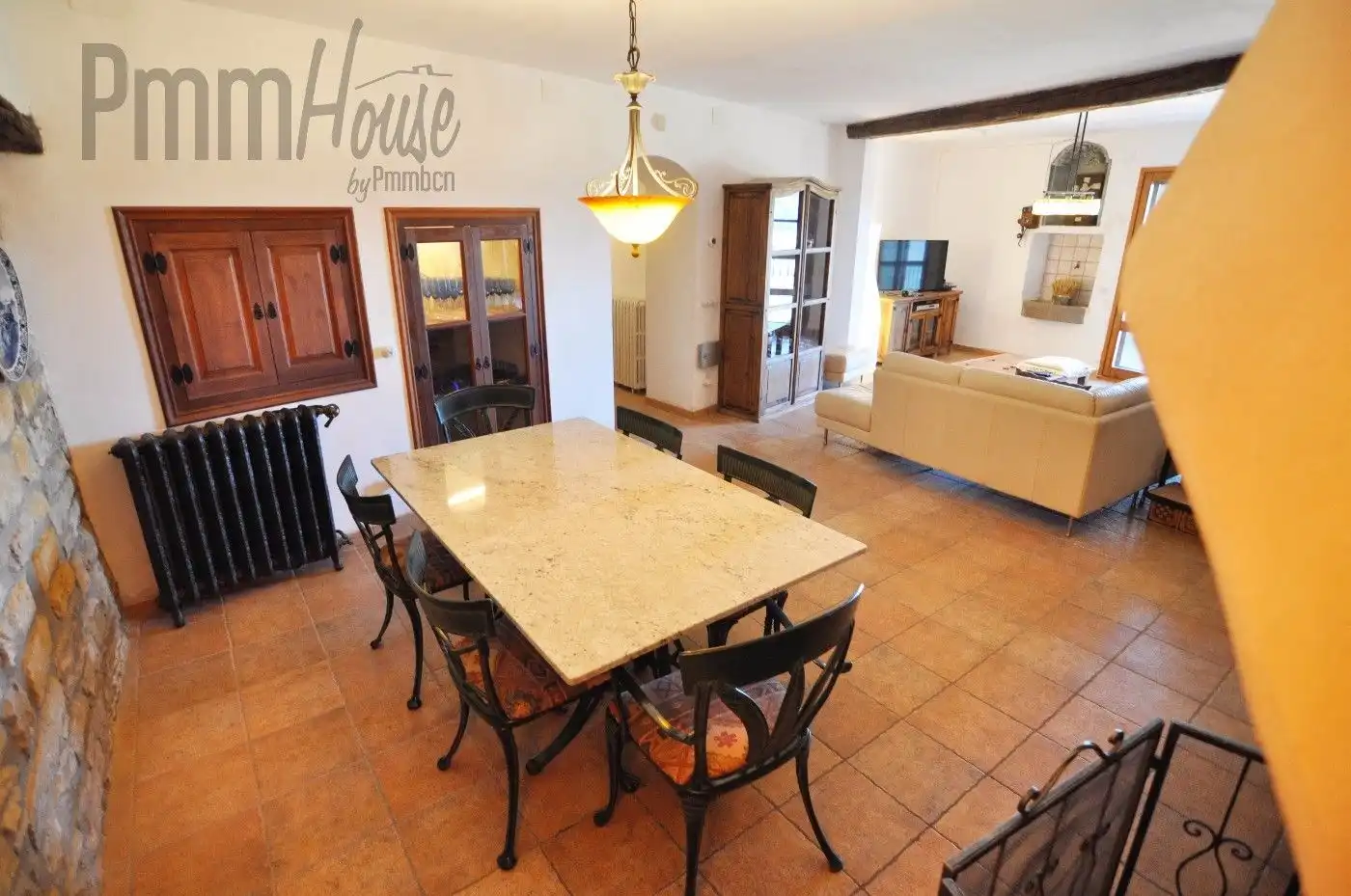 Comedor de Finca rústica en venta en Calonge de Segarra con Terraza, Trastero y Piscina