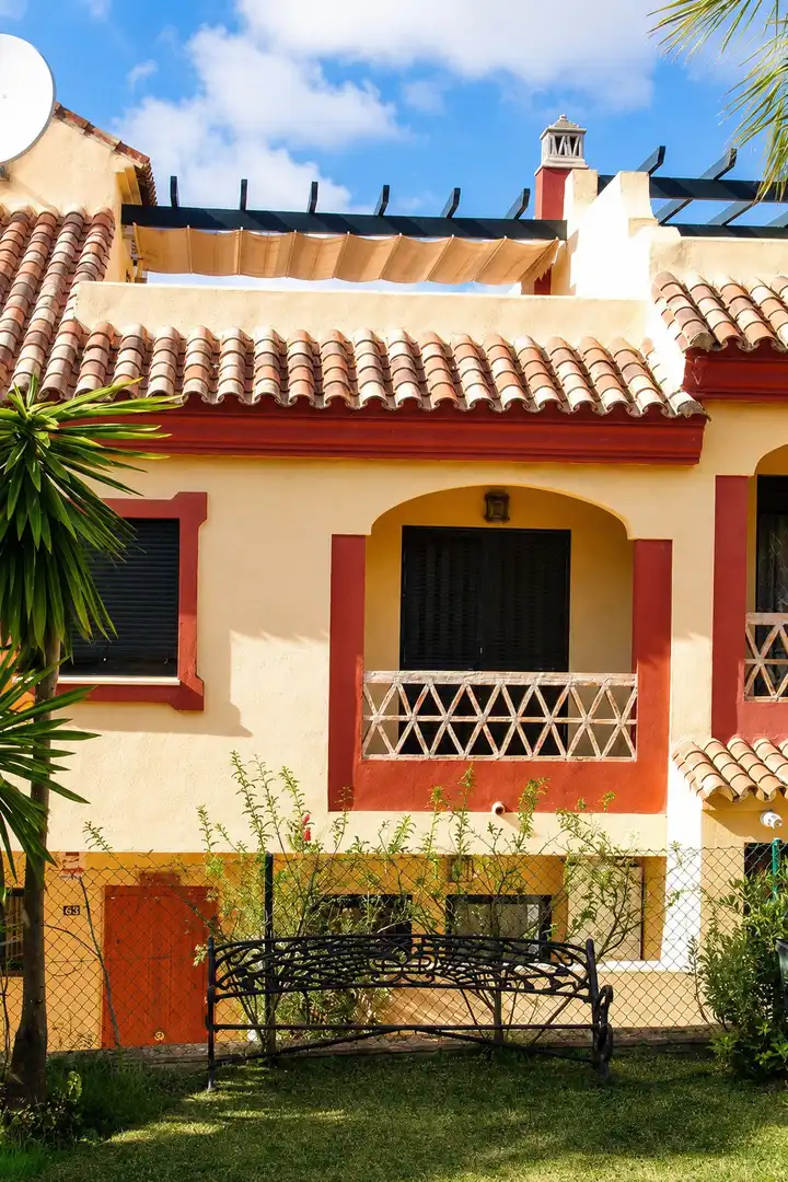 Exterior view of Houses for rent in Marbella  with Air Conditioner, Heating and Private garden