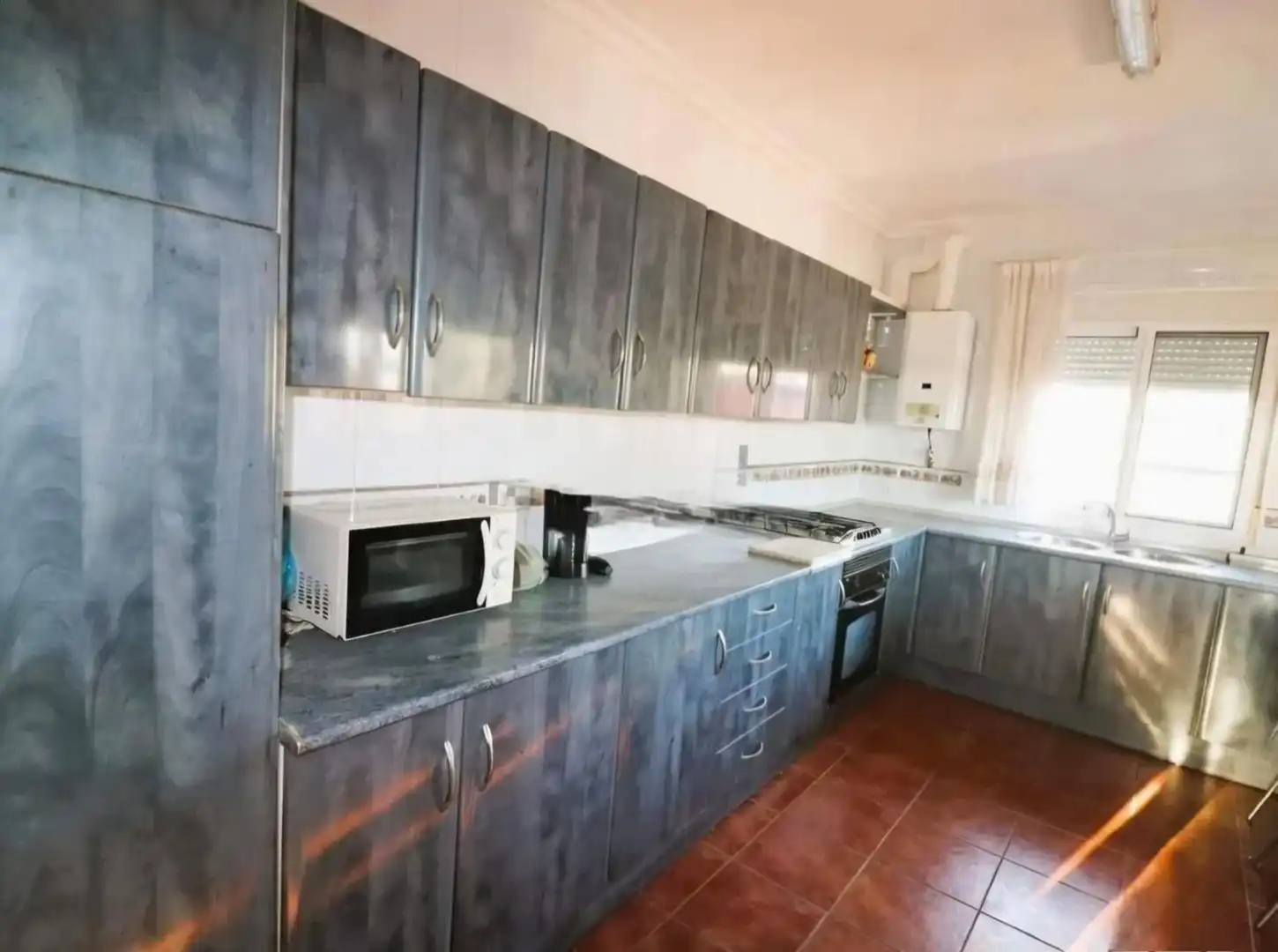 Cocina de Finca rústica en venta en Mijas con Aire acondicionado, Jardín privado y Terraza