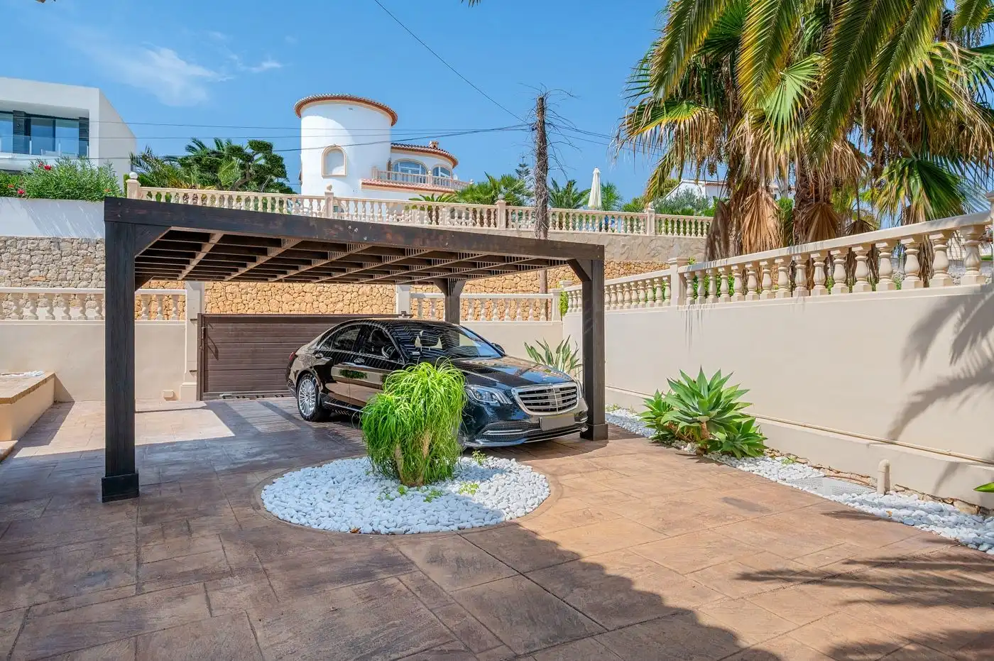 Vista exterior de Casa o chalet en venta en Benissa con Jardín privado, Terraza y Trastero