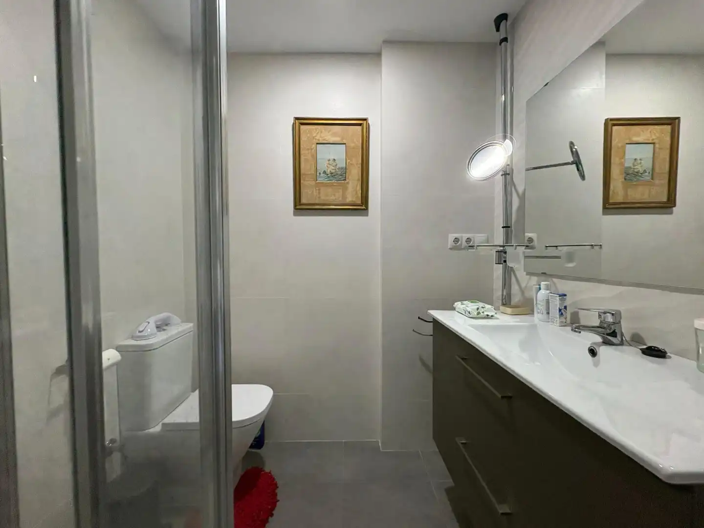 Bathroom of Flat for sale in Málaga  with Air Conditioner, Terrace and Furnished