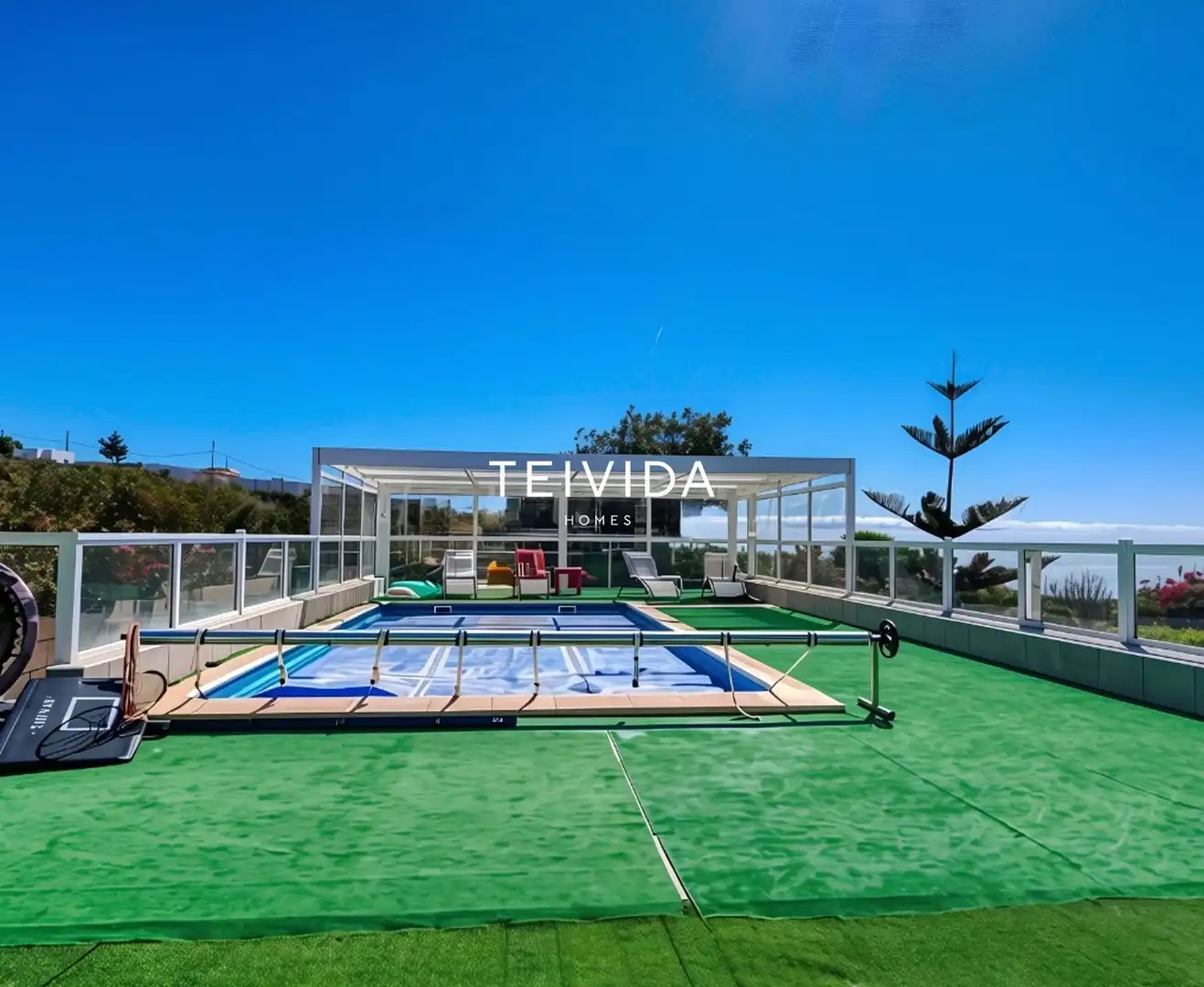 Detached house with pool for sale in Tamaide, imagen 2