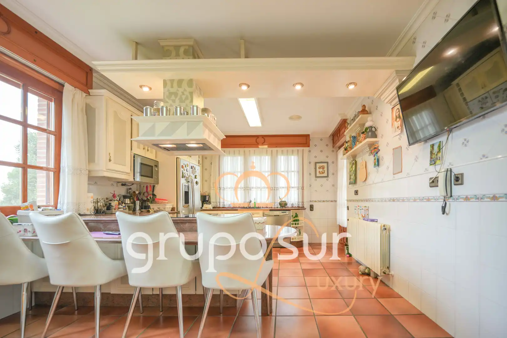 Cocina de Casa o chalet en venta en Traspinedo con Calefacción, Jardín privado y Terraza