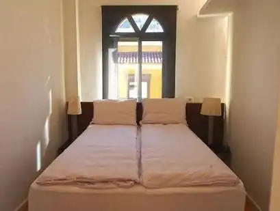 Schlafzimmer von Dachboden zum Verkauf in Málaga mit Klimaanlage, Terrasse und Balkon