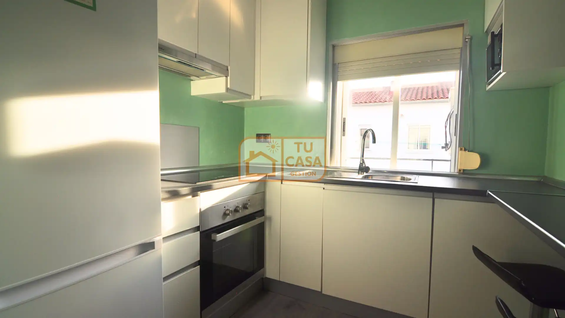 Cocina de Piso de alquiler en Cáceres Capital con Aire acondicionado, Calefacción y Parquet