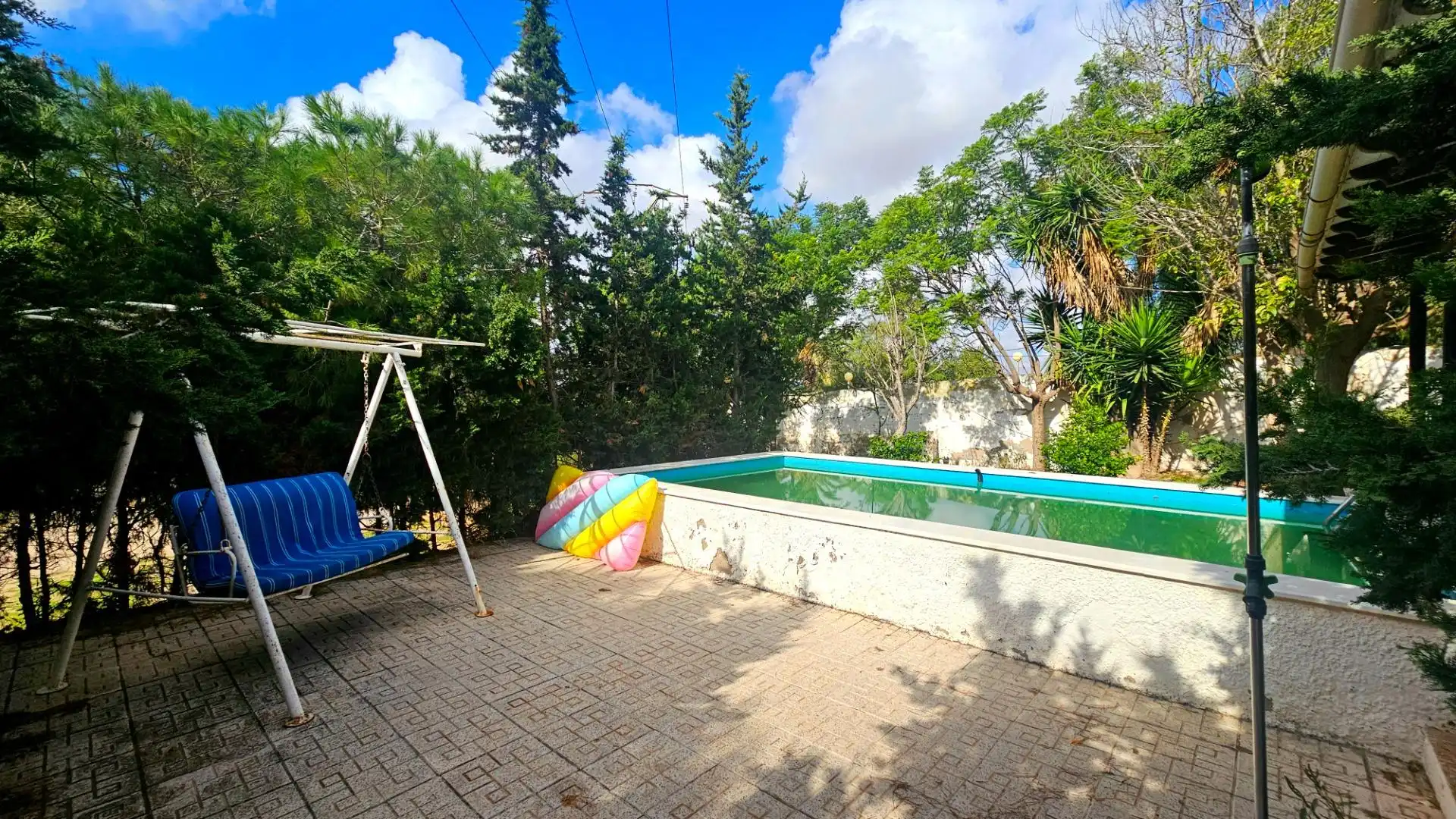 Vista exterior de Casa o chalet en venta en Cartagena con Jardín privado y Piscina