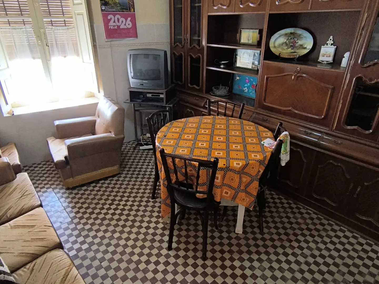 Comedor de Casa o chalet en venta en Mazuecos de Valdeginate con Jardín privado, Trastero y Amueblado