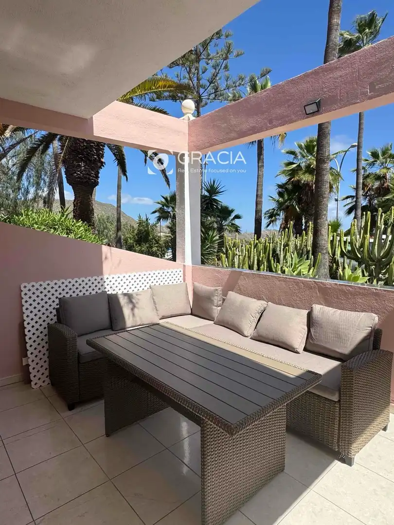 Terraza de Piso de alquiler en Arona con Terraza, Piscina y Amueblado