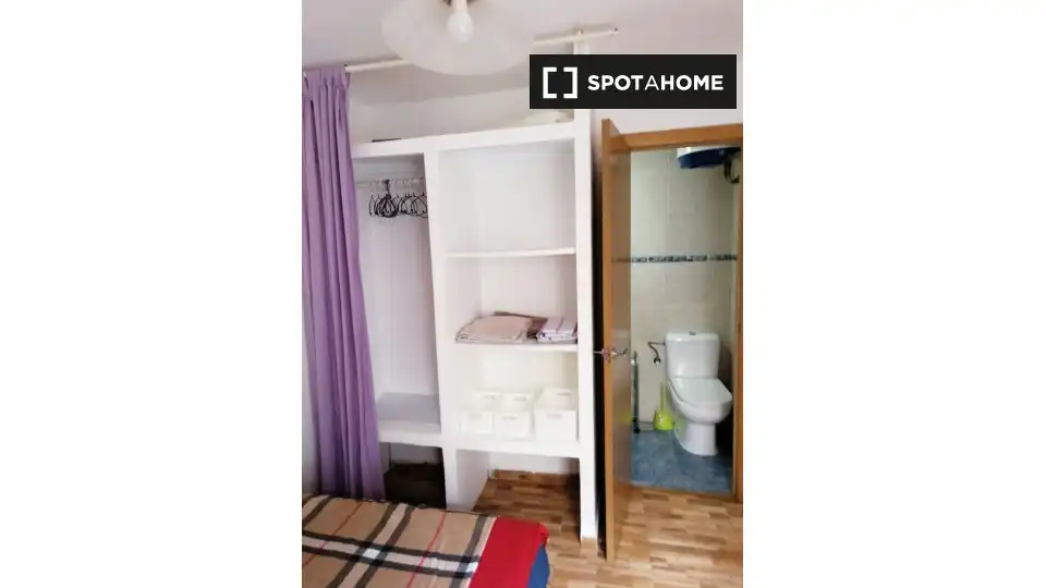 Habitación de Piso para compartir en Madrid con Aire acondicionado, Calefacción y Terraza