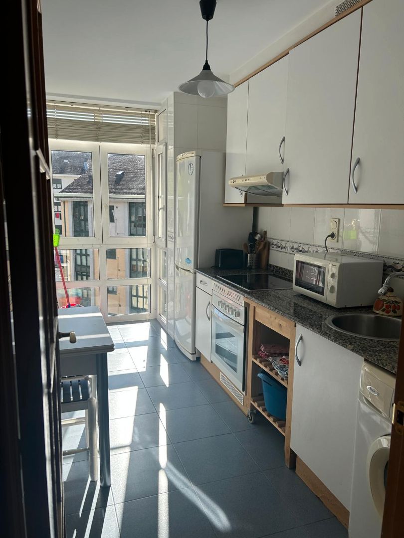 Kitchen of Apartment to rent in Foz  with Furnished and Pets allowed
