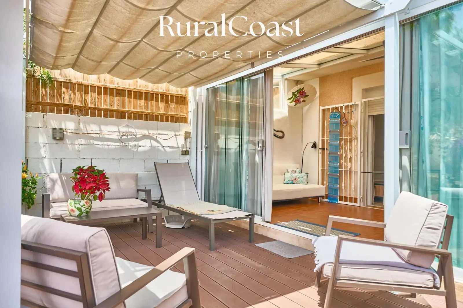 Terraza de Casa adosada en venta en Aigües con Aire acondicionado, Calefacción y Jardín privado
