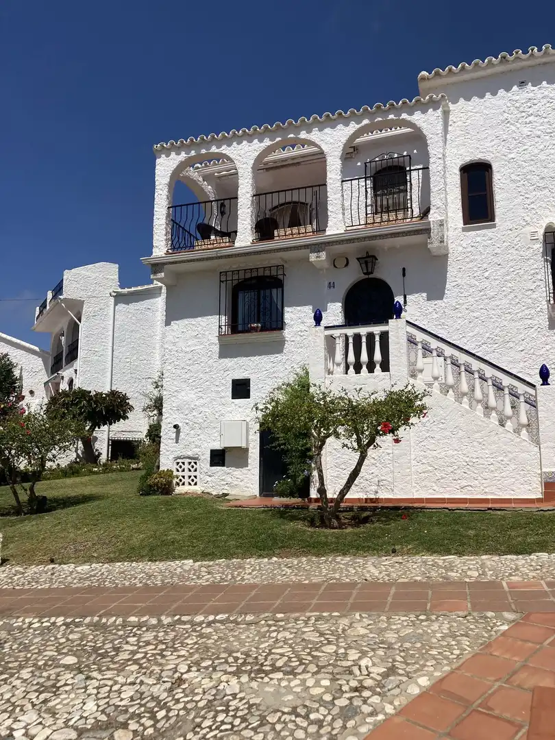 Exterior view of Detached homes for sale in Nerja  with Air Conditioner, Private garden and Terrace