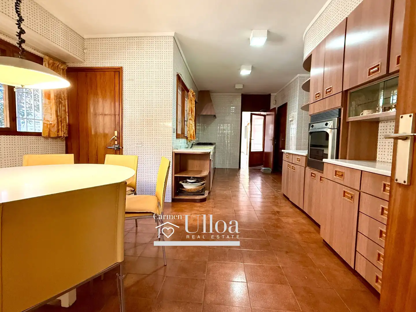 Cuina de Casa o xalet en venda en Alicante / Alacant amb Aire condicionat, Jardí privat i Terrassa