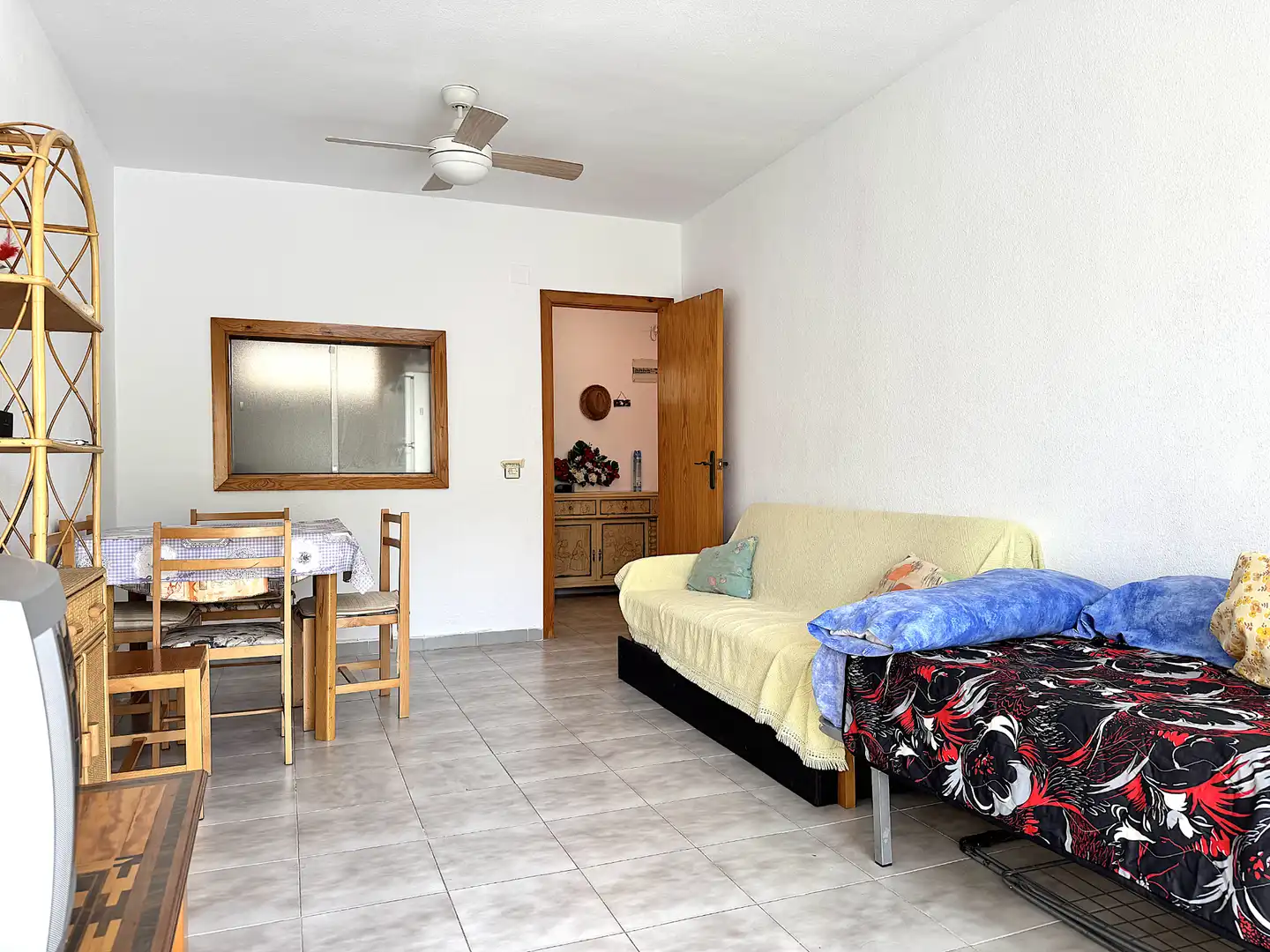 Sala de estar de Planta baja en venta en Mazarrón con Terraza, Trastero y Amueblado