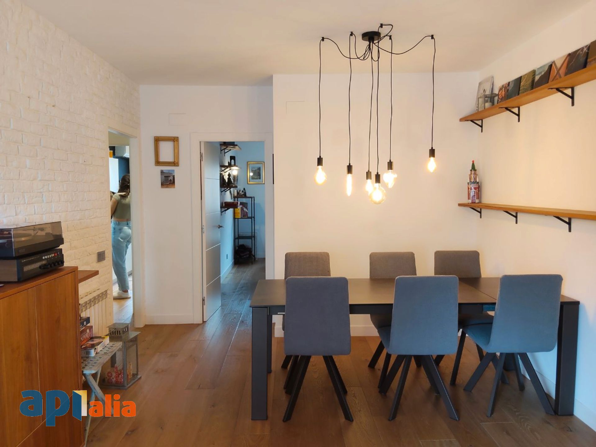 Dining room of Flat for sale in Cornellà de Llobregat  with Air Conditioner, Heating and Storage room