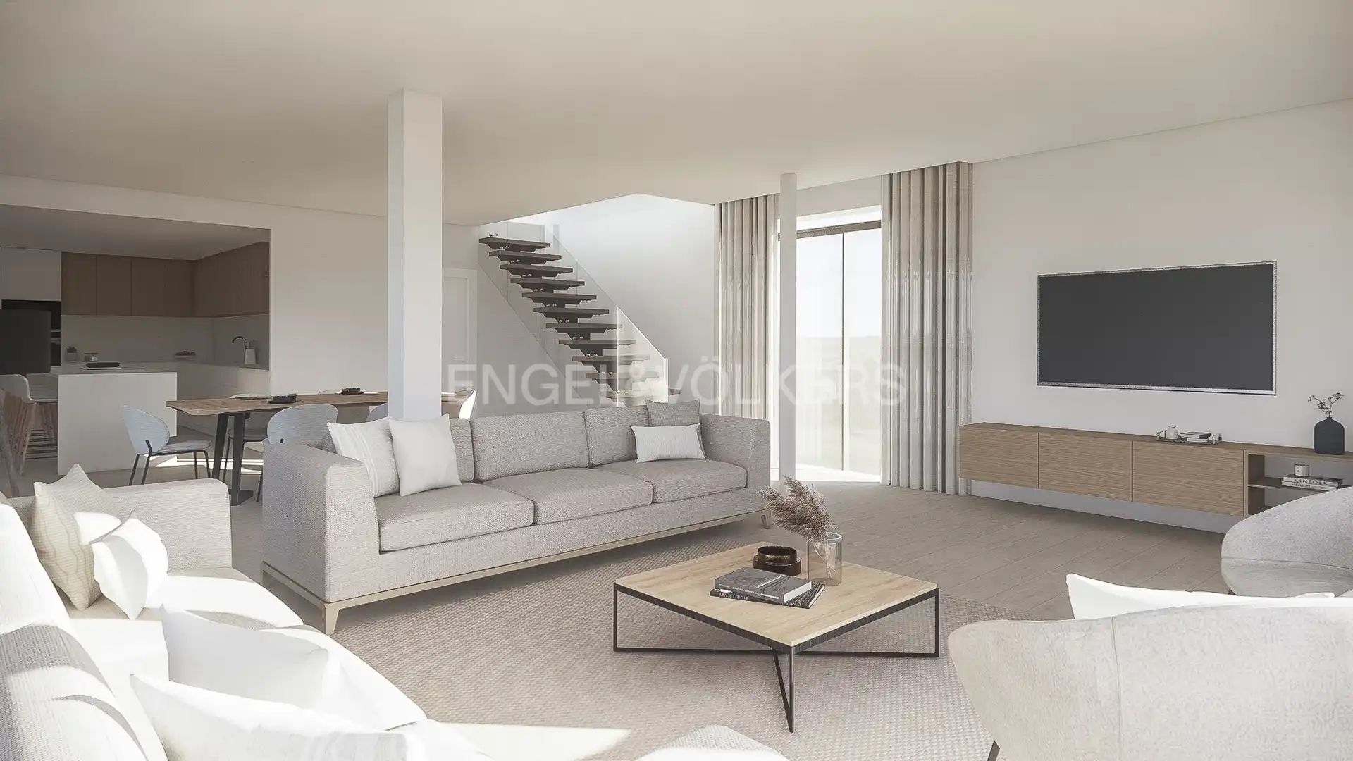 Living room of Houses for sale in Castellar del Vallès  with Air Conditioner, Heating and Private garden