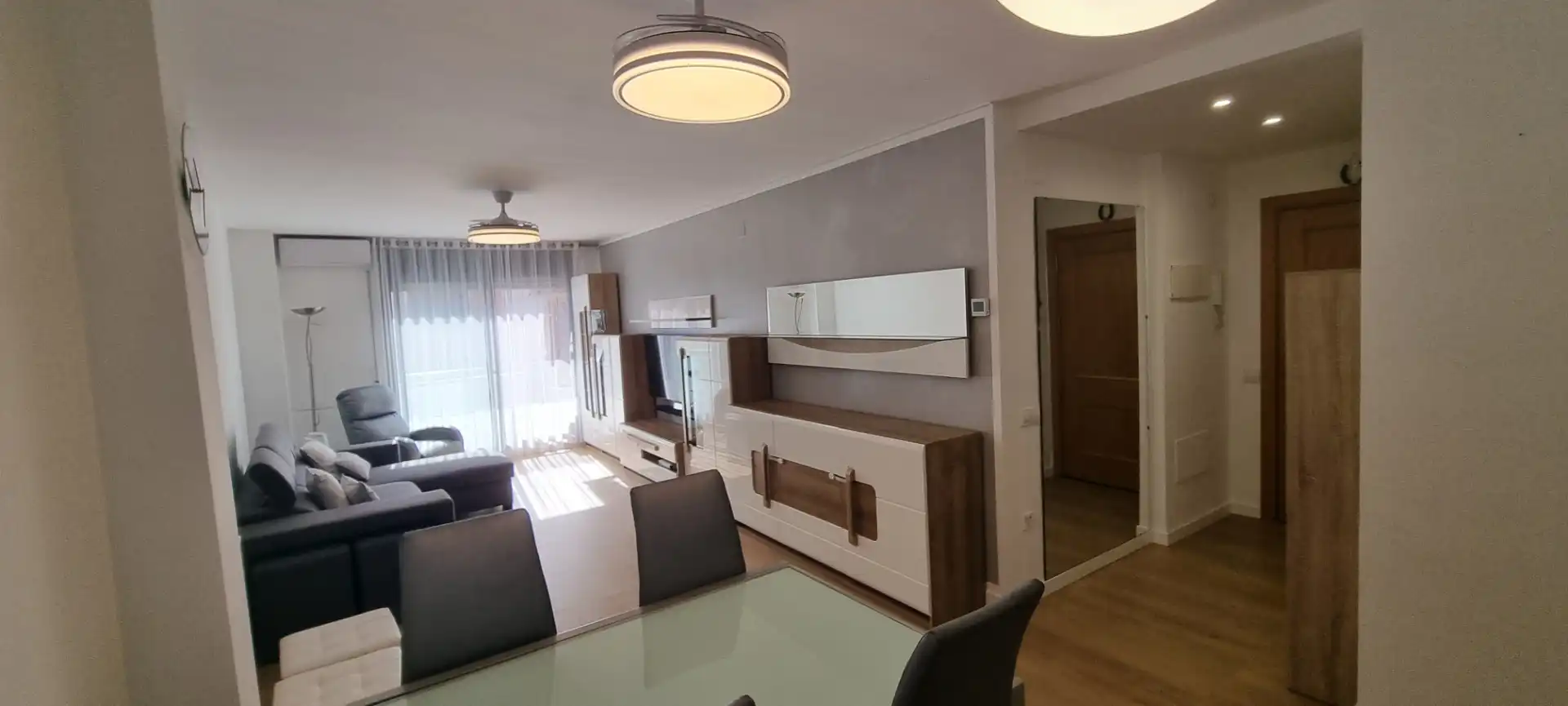 Sala d'estar de Pis en venda en Torrefarrera amb Aire condicionat, Terrassa i Balcó