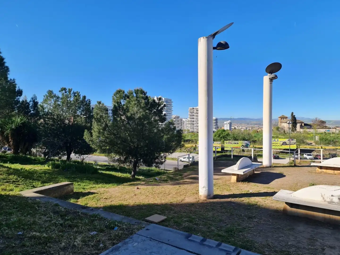 Vista exterior de Piso en venta en Granada