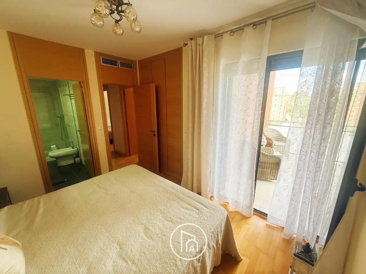 Bedroom of Flat for sale in Paterna  with Parquet flooring