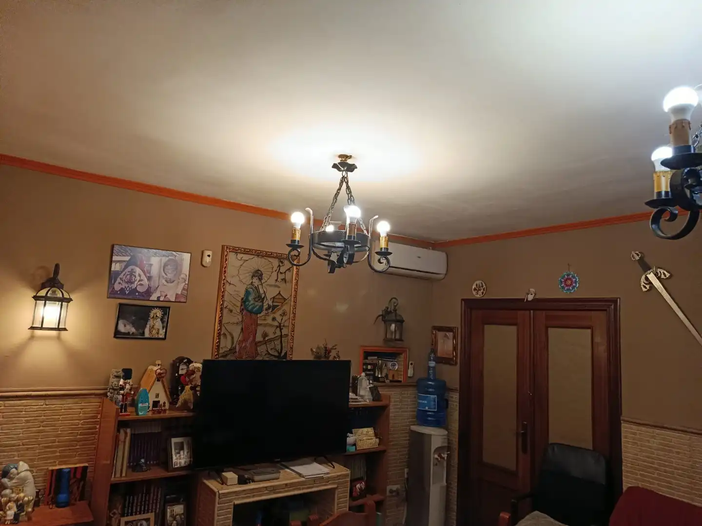 Sala de estar de Casa o chalet en venta en Torrent con Aire acondicionado, Calefacción y Jardín privado