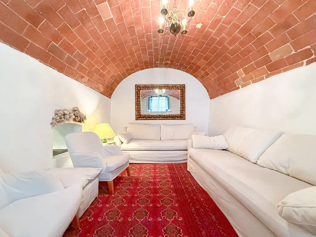 Sala de estar de Casa o chalet en venta en Espolla con Amueblado