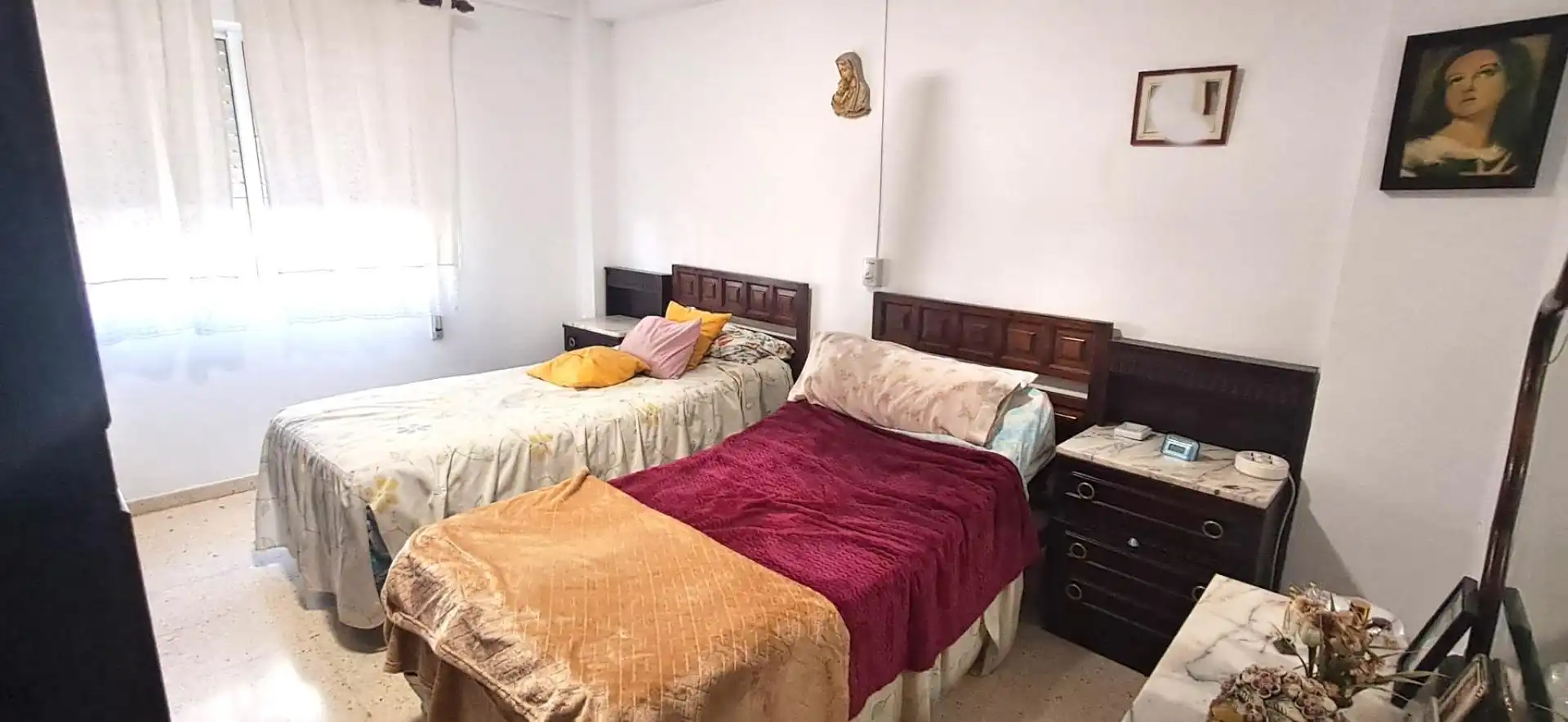 Bedroom of Flat for sale in Utrera  with Air Conditioner