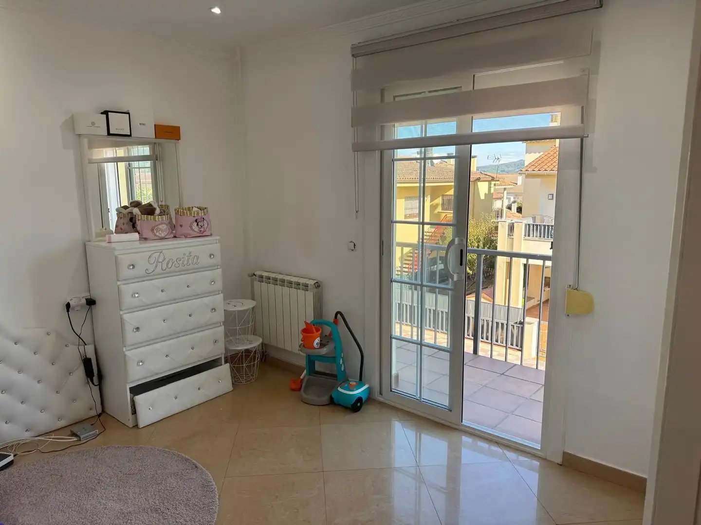 Schlafzimmer von Haus oder Chalet zum Verkauf in Quart mit Klimaanlage, Heizung und Privatgarten