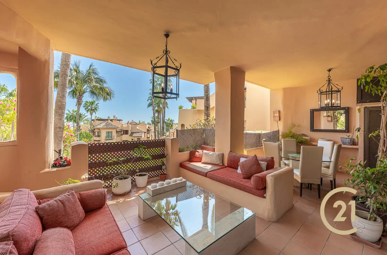 Terraza de Apartamento en venta en Marbella con Aire acondicionado, Terraza y Trastero